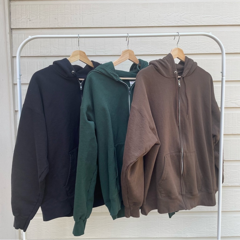 hanes zip up bundle